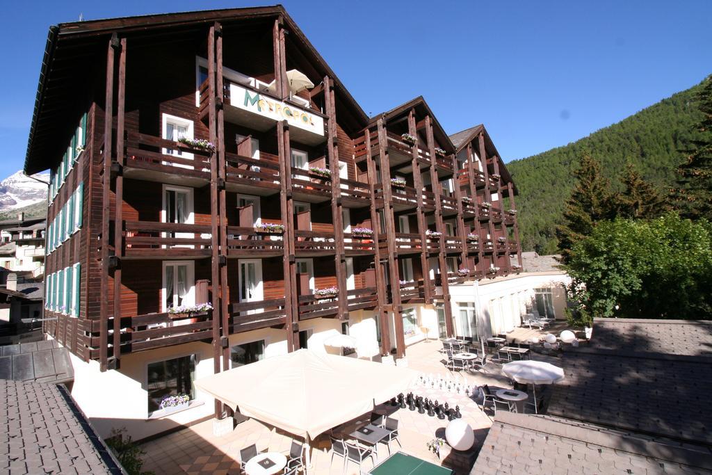 Hotel Metropol Saas-Fee Exterior foto